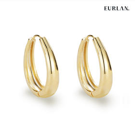 EURLAN.  闺蜜A系列 复古质感耳环