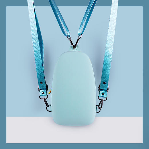 时尚斜挎包（浅蓝色） 商品图0