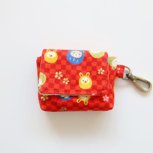 HUJI祤集Snap收纳包风の花达摩蛋小兔 商品图2