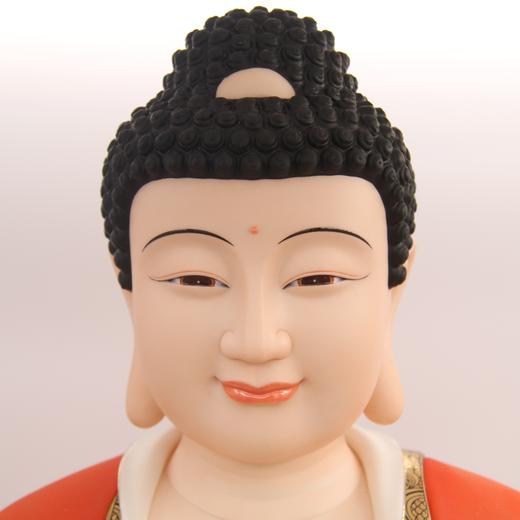 祥云西方三圣（极红）佛像 商品图9