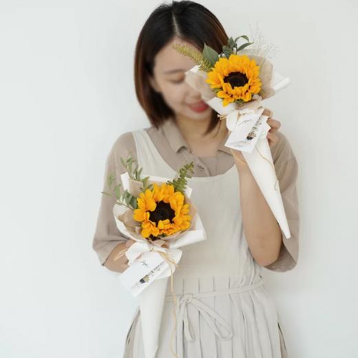 《一束阳光》-单只向日葵花束 商品图1