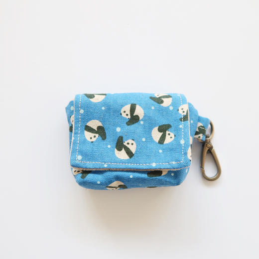 HUJI祤集Snap收纳包插画熊猫翻跟头 商品图3