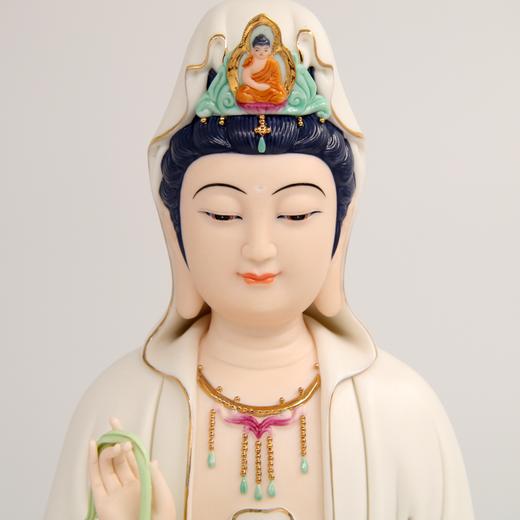 观音（白衣）慈颜佛像 商品图5