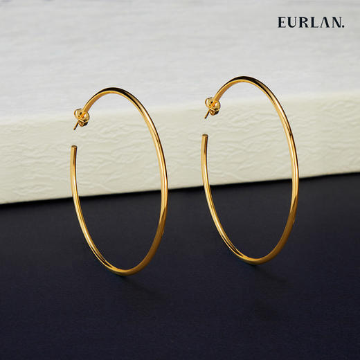 EURLAN.  闺蜜A系列 法式大耳圈 商品图1
