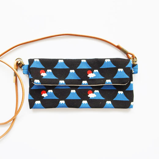 HUJI祤集Comfy斜挎包风の花日出富士 商品图0