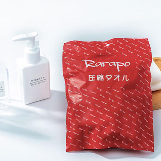 日本ITORarapo便携式压缩毛巾 商品图1
