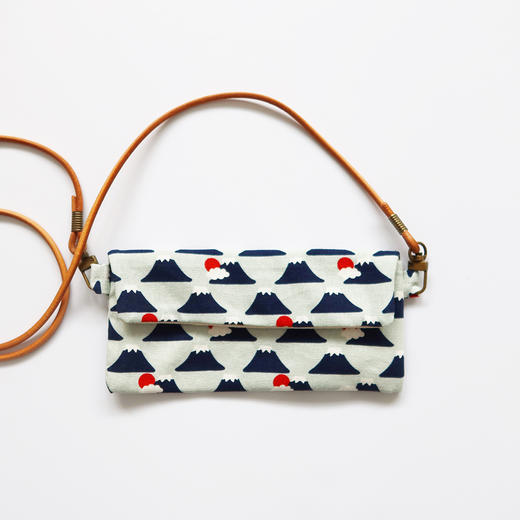 HUJI祤集Comfy斜挎包风の花日出富士 商品图2