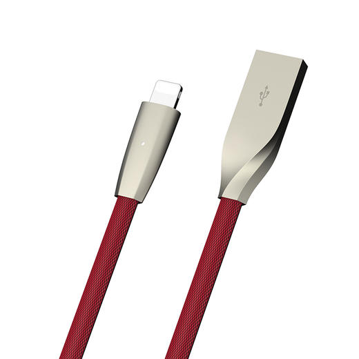 品胜 苹果锌合金带灯编织数据充电线 1.2米 商品图3