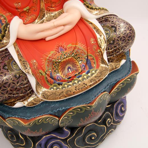 祥云西方三圣（极红）佛像 商品图13