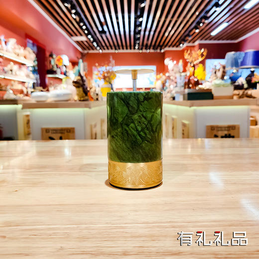 牙签盒 铜+大理石 商品图0