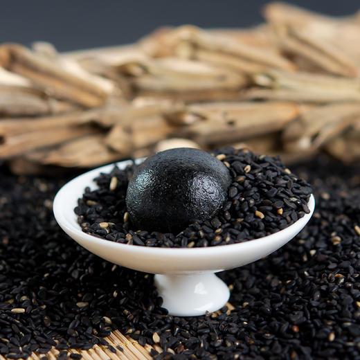 【自营】 黑芝麻丸（135克/罐）  九蒸九晒 商品图3