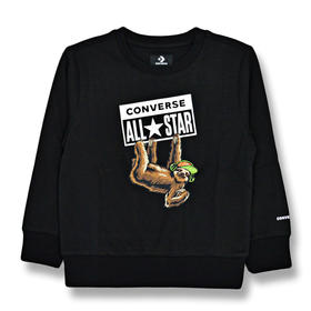 converse匡威男童卫衣棉质套头动物城树懒闪电秋童装CV2032023