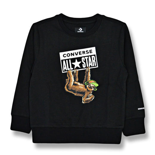 converse匡威男童卫衣棉质套头动物城树懒闪电秋童装CV2032023 商品图0