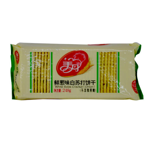 美丹鲜葱白苏打饼干248g 商品图0