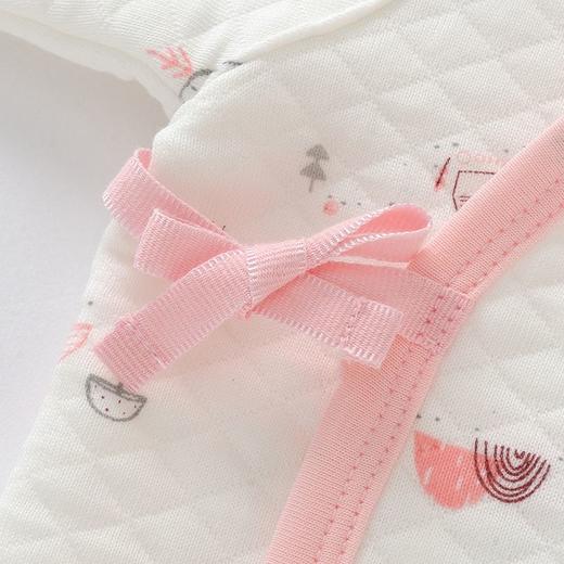 英氏婴儿内衣新生儿和袍系带和尚服宝宝夹棉秋冬10094192 商品图5