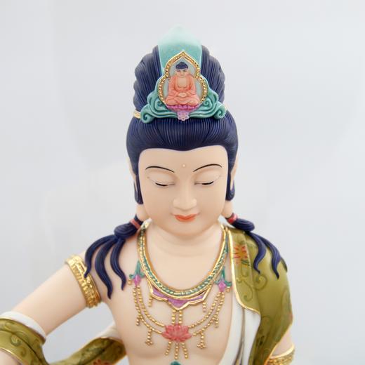 坐岩自在观音佛像 商品图3