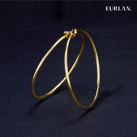 EURLAN.  闺蜜A系列 法式大耳圈