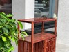红桥红  家具严选  缅甸花梨（大果紫檀）  【68小博古架、茶水架】 商品缩略图4