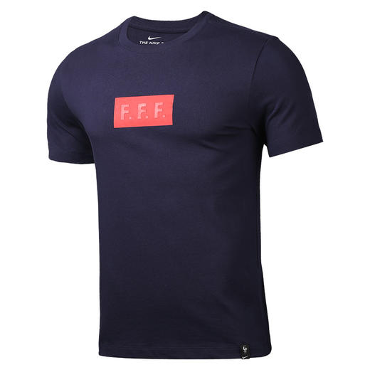 NIKE/耐克 法国队欧洲杯 球迷生活短袖T恤CD1410498 商品图4