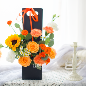 《教诲如春风》-手提花盒