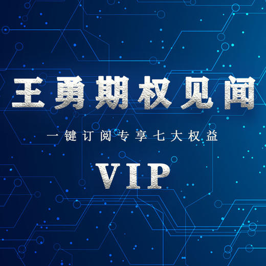 『王勇期权见闻』VIP，杠杠的入场离场节奏感 商品图0