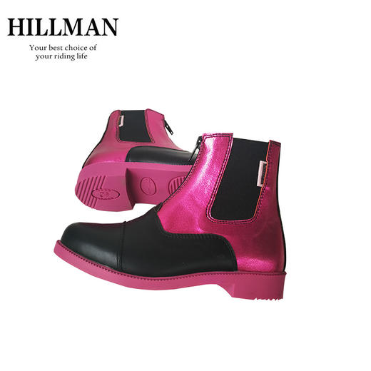 Hillman儿童马靴儿童马术短靴小孩骑马靴防滑马靴儿童马术马靴 商品图1