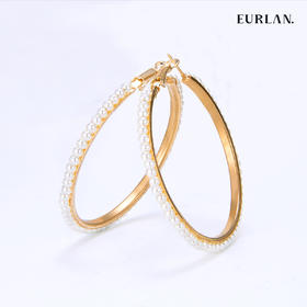 EURLAN.  闺蜜A系列 法式大耳圈