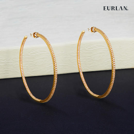 EURLAN.  闺蜜A系列 法式大耳圈 商品图1