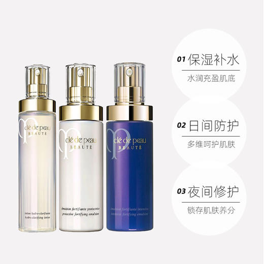 Cpb肌肤之钥水乳三件套 水+光彩赋活日夜乳套装 商品图2