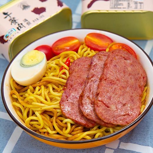 【中粮小红猪午餐肉罐头】198g/罐*2罐/3罐/5罐，开罐即食，96%含肉量更高 商品图2