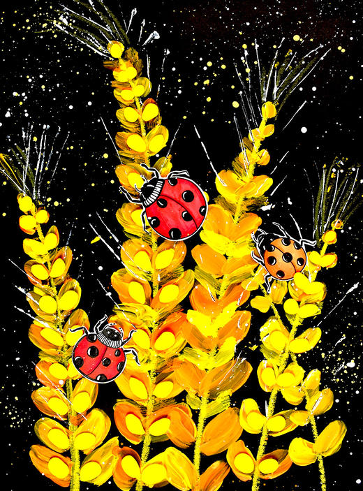 《金灿灿的麦子》秋天/丰收【自动发货：下单后，点击手机短信中收到的链接，即可获取文件下载的链接；如有任何问题，可添加客服微信hm33268获得帮助】 商品图0