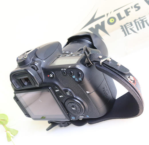 狼族优选｜ 相机真皮手腕带 多色复古的单反微单相机腕带 真皮相机绳 商品图0