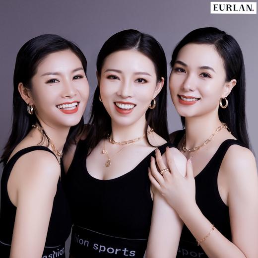 EURLAN.  闺蜜A系列 欧美时尚风粗链条项链 商品图3