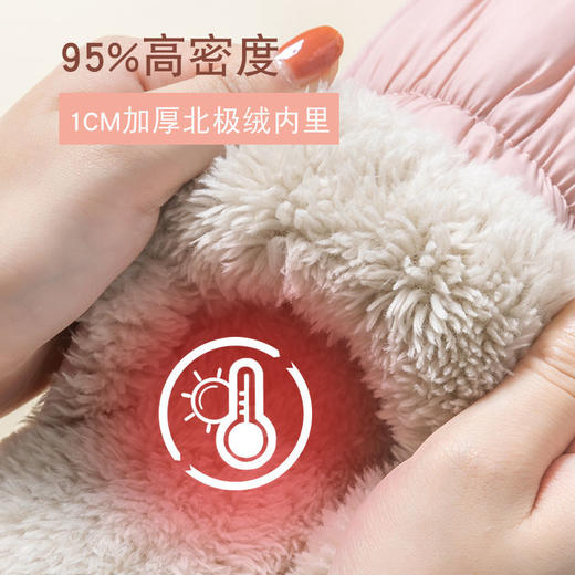 冬季云朵拖鞋家用秋冬季情侣室内毛毛鞋棉拖鞋 商品图9