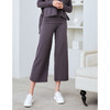 EITIE爱特爱女装宽松休闲裤女简约气质针织阔腿裤6001702 商品缩略图2
