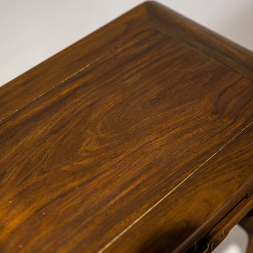 清代  红木独板书卷式琴几 商品图3