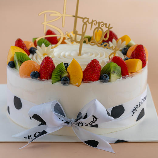 乳脂奶油蛋糕  香浓奶油和新鲜水果搭配 生日蛋糕 新款乳脂奶油蛋糕03 商品图6