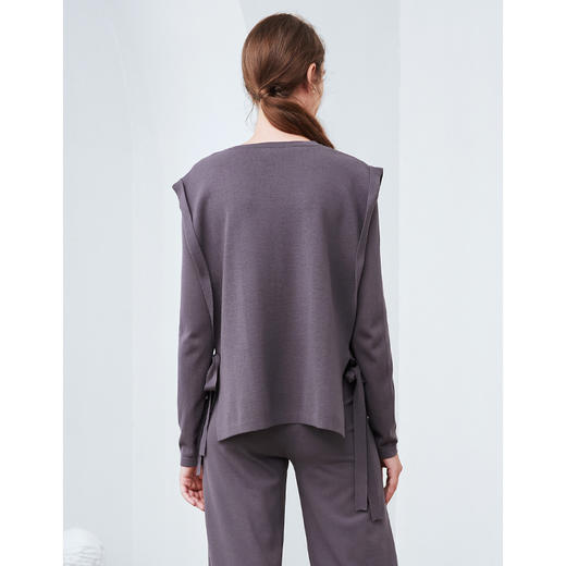 EITIE爱特爱时尚假两件打底针织衫上衣女6001701 商品图4