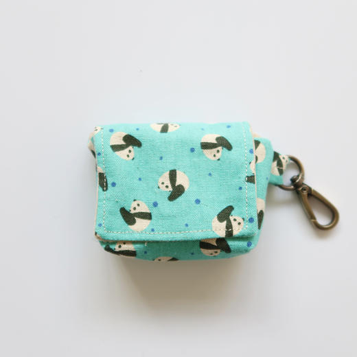 HUJI祤集Snap收纳包插画熊猫翻跟头 商品图1