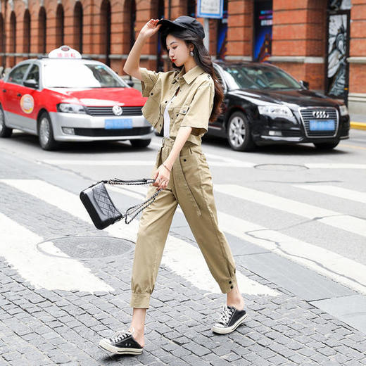 新款工装风套装 商品图1