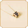 18K钻石黑瓷/白瓷吊坠女正品小蛮腰锁骨吊坠气质款(不含项链) 商品缩略图1