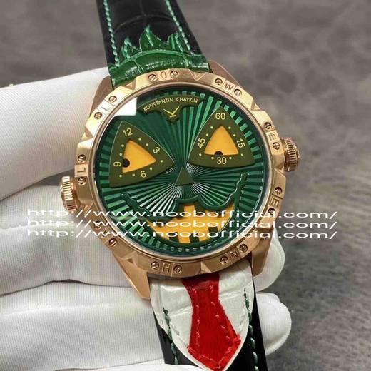 TW俄罗斯小丑V3S版本，AHCI独立制表协会主席康斯坦丁·切金Konstantin Chaykin大师匠心之作【技术突破】表盘表情神采不断变化的小丑脸，转动的眼睛，疯狂的面容。 商品图4