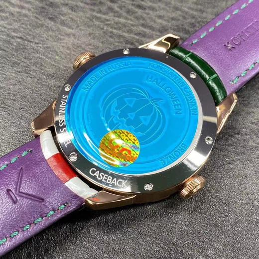 TW俄罗斯小丑V3S版本，AHCI独立制表协会主席康斯坦丁·切金Konstantin Chaykin大师匠心之作【技术突破】表盘表情神采不断变化的小丑脸，转动的眼睛，疯狂的面容。 商品图12