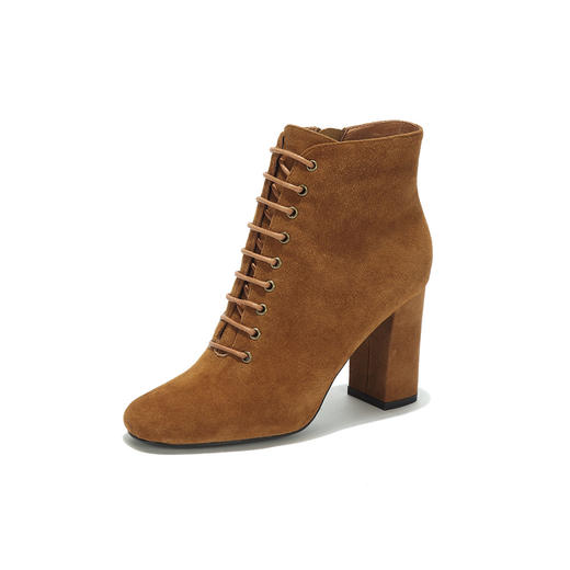 Westory2020秋冬新品尖脚系带靴W274S80021 商品图0