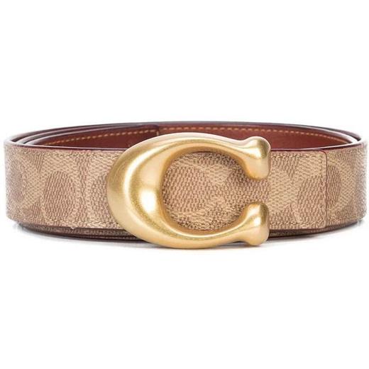 148768色coach蔻驰大c型扣腰带81038