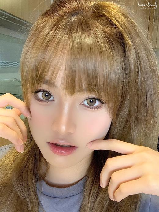 醋醋汁儿同款Favorr Beauty 年抛美瞳 金桔冻「816」/杜松紫 商品图10