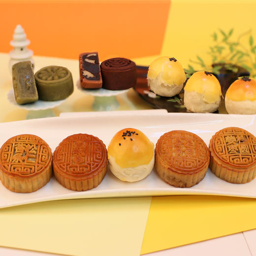 百年老店·楼外楼月光宝盒中秋月饼礼盒 商品图1