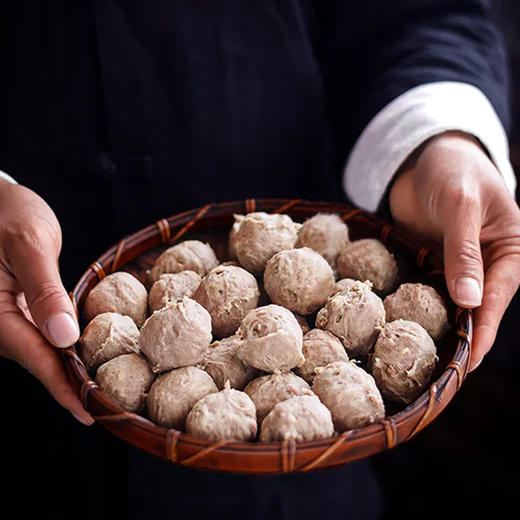 【2-4斤】臻选百年传承  潮汕牛丸双拼套餐1000-2000克  牛肉丸x2/4包  牛筋丸x2/4包  传统手工制作  打火锅煎炸烤煮炖 商品图1