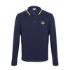 KENZO 高田贤三 蓝色黑色 简约 长袖 男士长POLO 藏蓝 F005 PO101 4BA 78 商品缩略图0