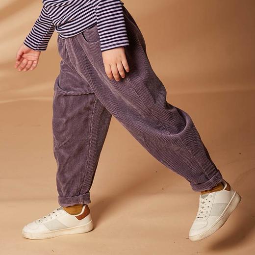 咕噜日记儿童厚实保暖三色灯芯绒萝卜裤QBK003 商品图5